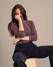 Load image into Gallery viewer, EcoKnit™ Ribbed Turtleneck (template)