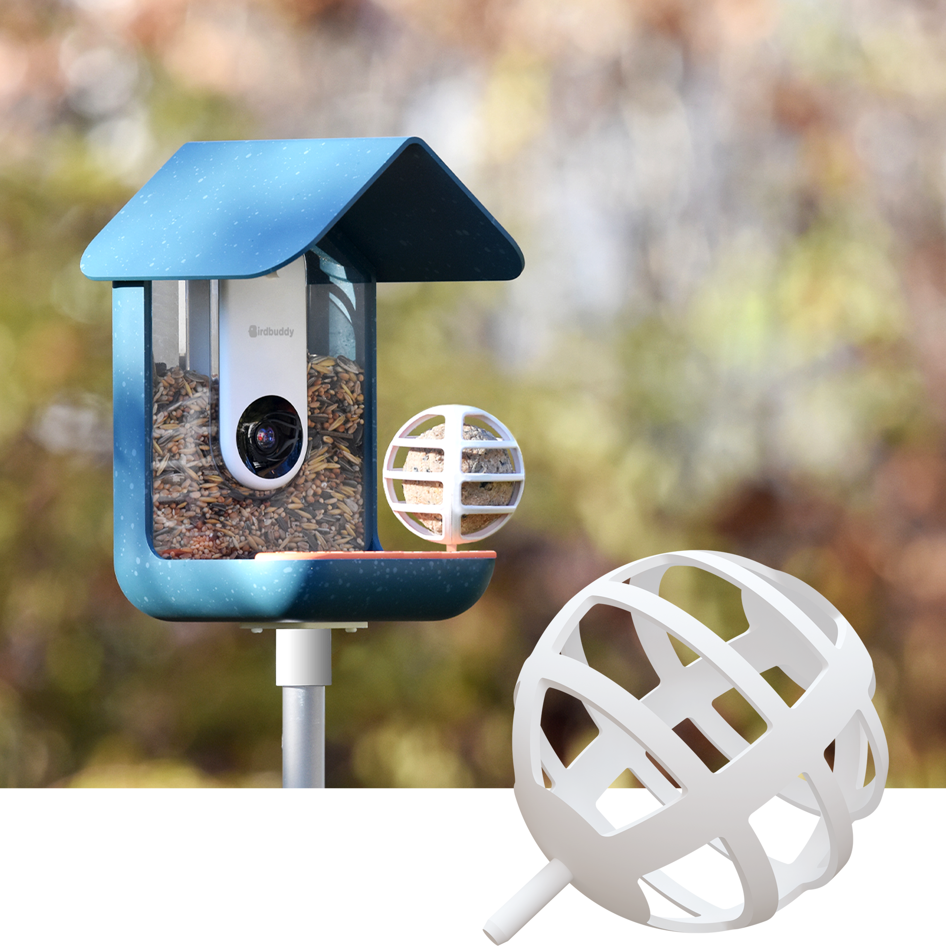 PIAOLGYI Suet Ball for Bird Buddy,Suet Holder Cup Suitable for