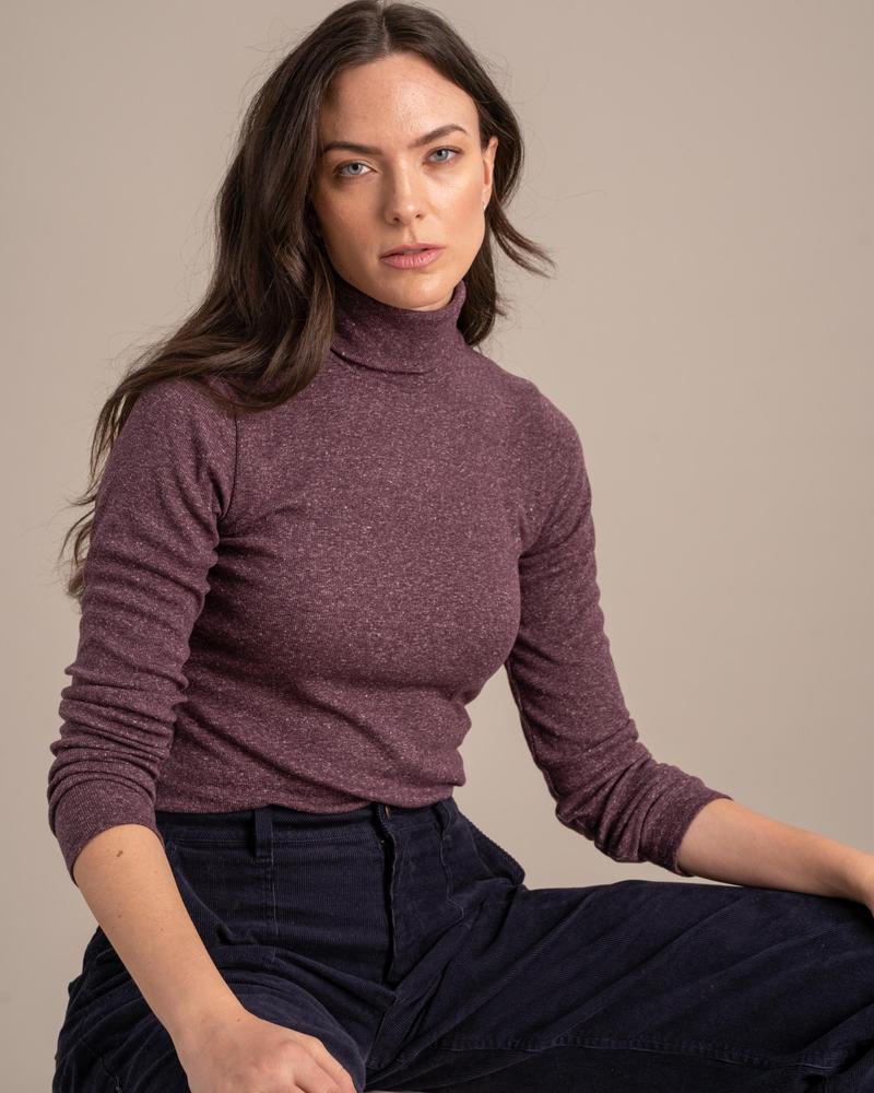 EcoKnit™ Ribbed Turtleneck (template)